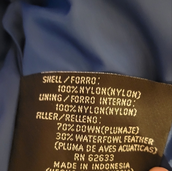 NWT NHL Colorado Avalanche Hockey Pro Down Puff Coat Red Jacket Hood Men's Large - Picture 13 of 14